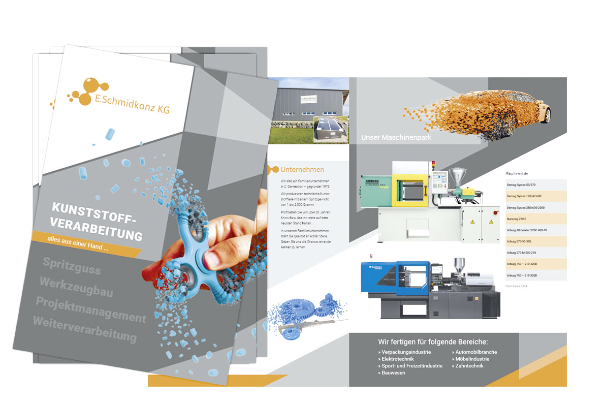 Flyer gestalten lassen in Kempten