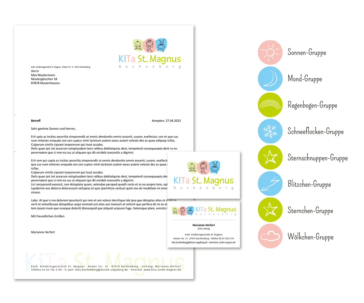 Geschäftsdrucksachen, Gestaltung