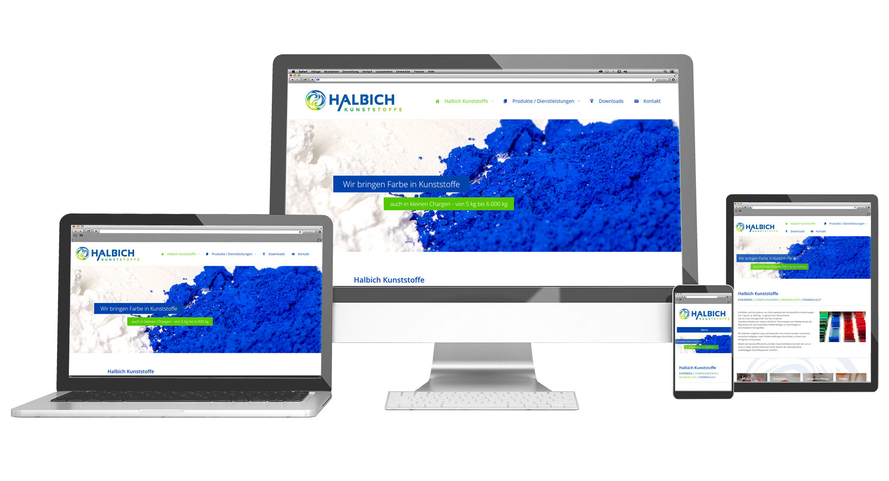 Internetseite, Internetauftritt - Referenzbeispiel