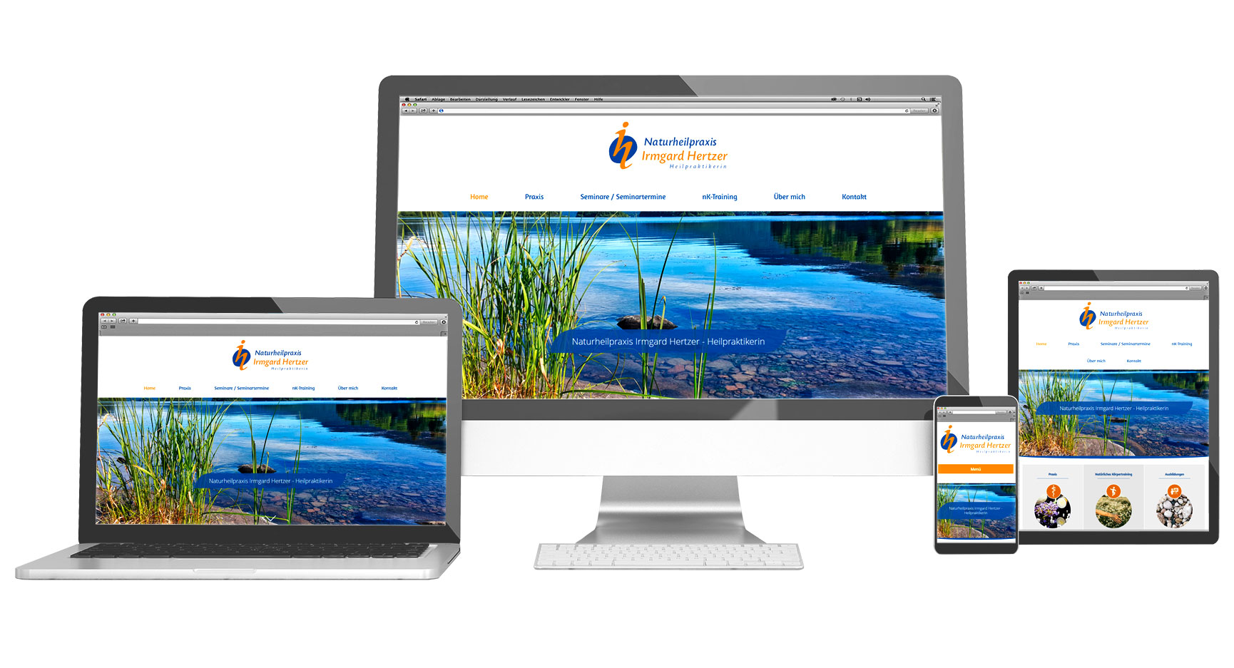 Internetseite Naturheilpraxis