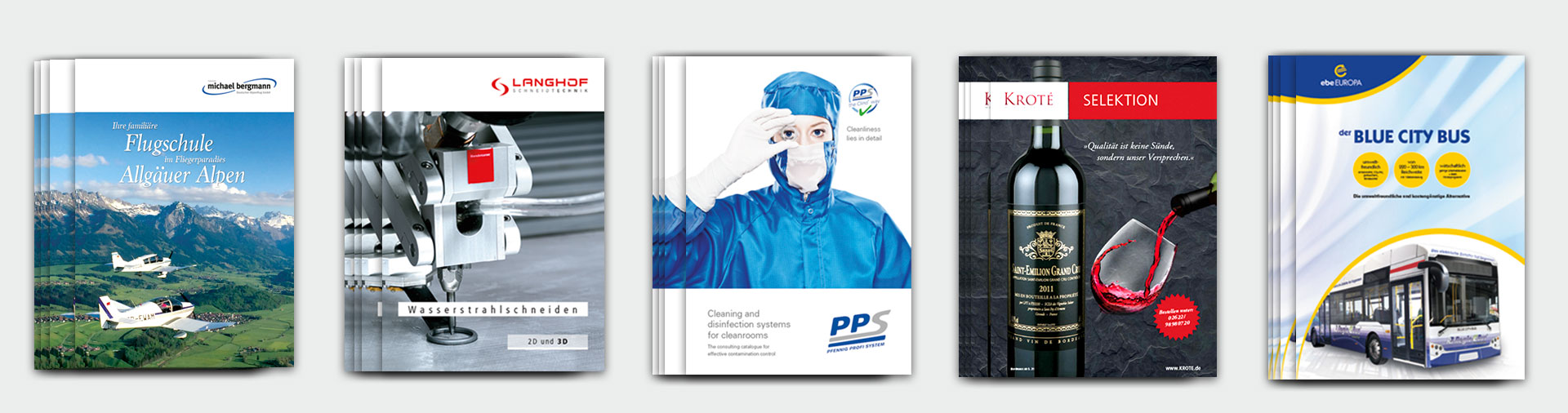 Prospekte Kataloge gestalten lassen