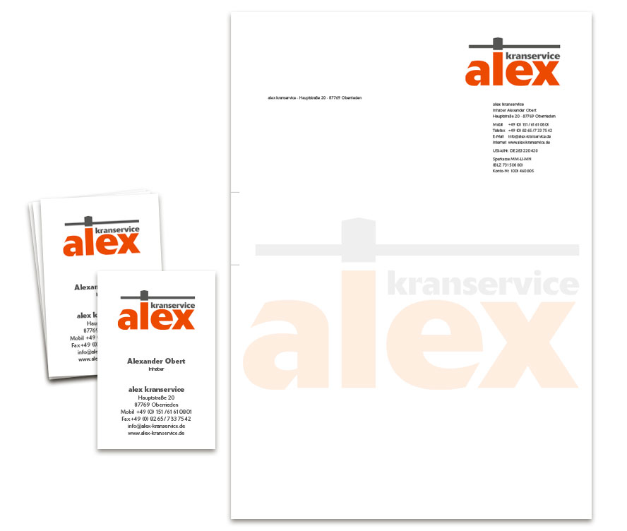 Logo Gestaltung, CI, Geschäftsdrucksachen