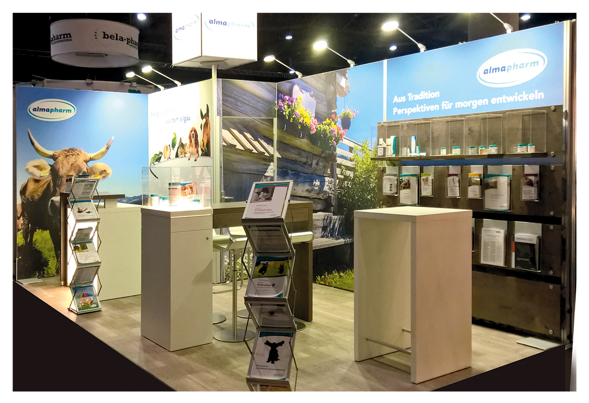 Gestaltung Messestand, Kempten