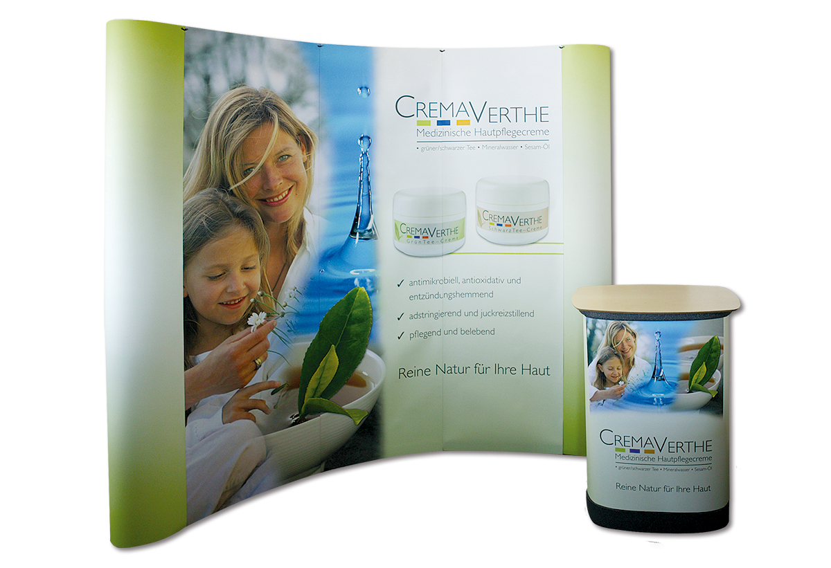 Gestaltung Messestand, Kempten