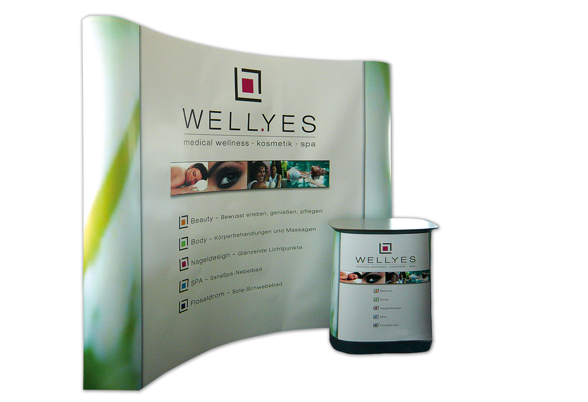 Gestaltung Messestand, Kempten