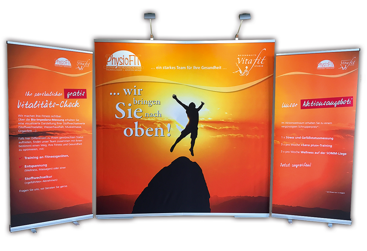 Gestaltung Messestand, Kempten