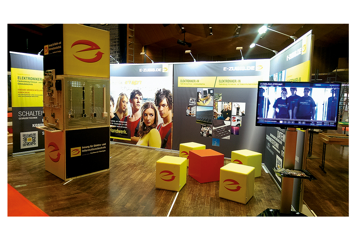 Gestaltung Messestand, Kempten