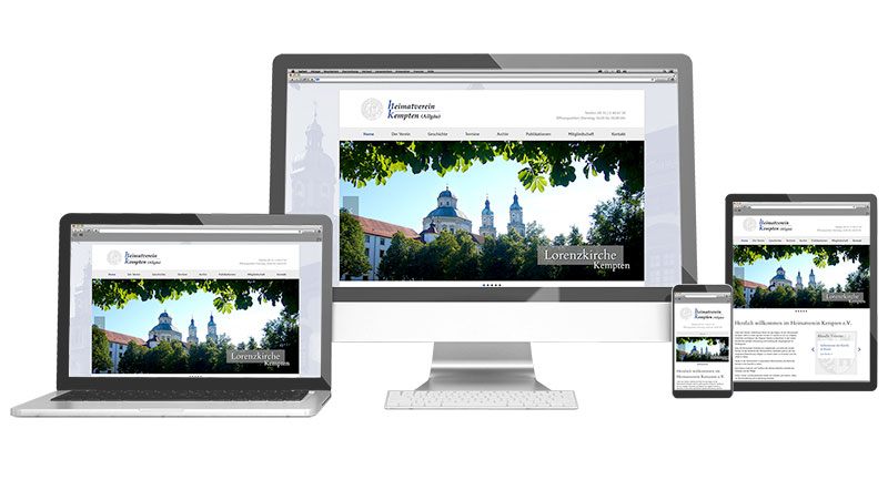 Werbeagentur Kempten - Internetseiten