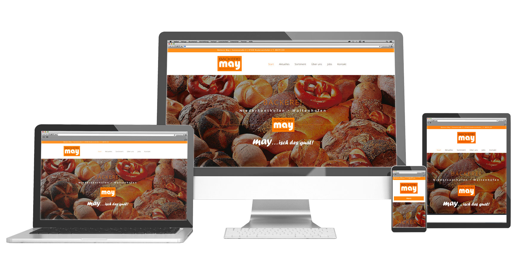 Webseite / Internetseite / Homepage erstellen lassen in Kempten