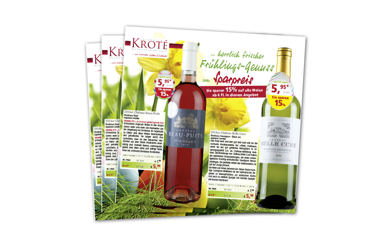 Werbeagentur Kempten, Flyer, Mailing